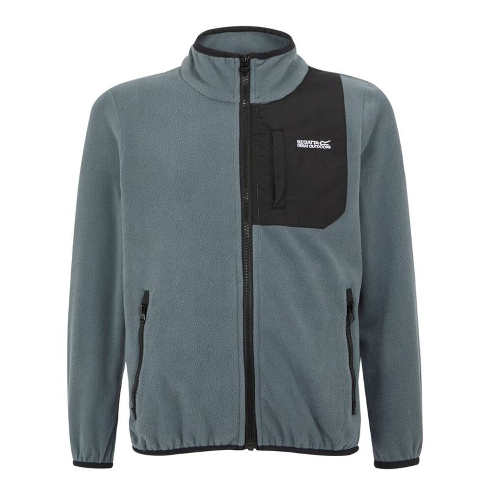 Regatta Childrens/Kids Frankie Full Zip Fleece Jacket / Stormy Weather